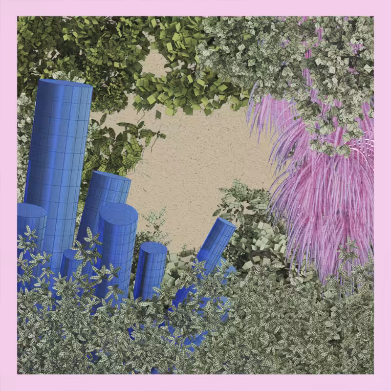 Geo-forest #3dart #25
