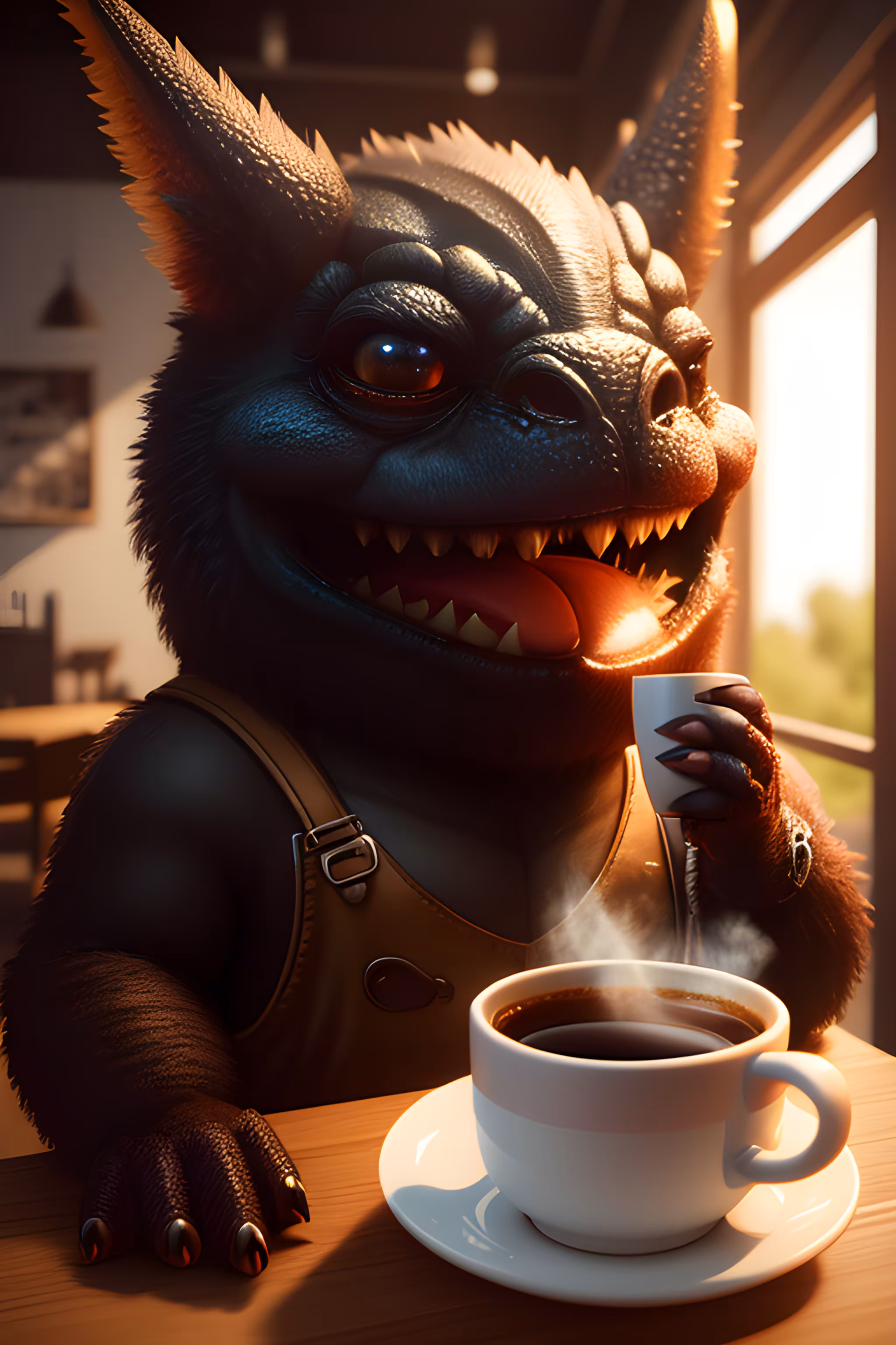"Coffee Monster #3"