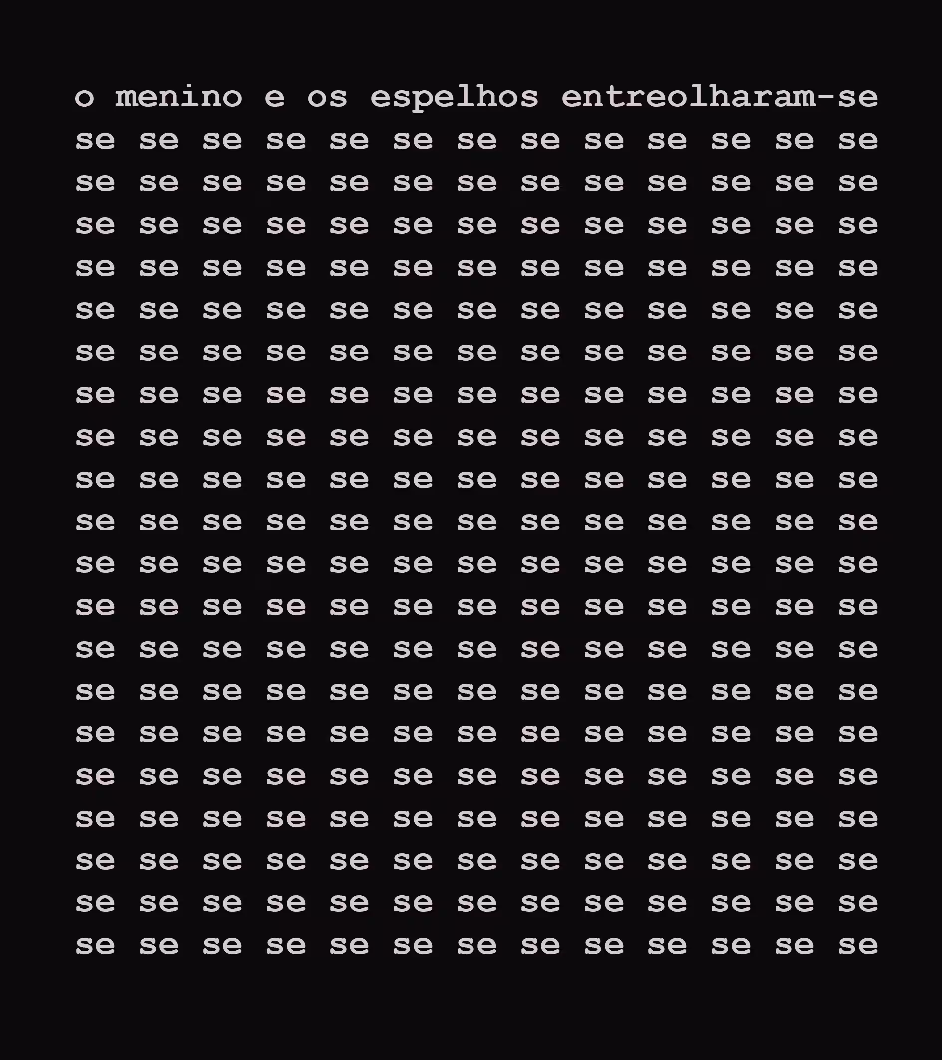 menino espelhos