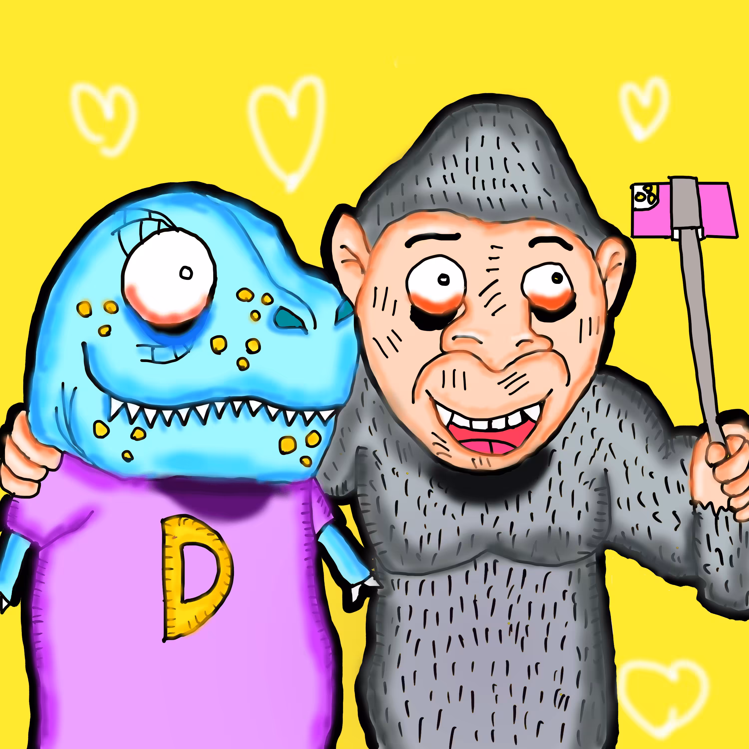 Silly Trex & friends04