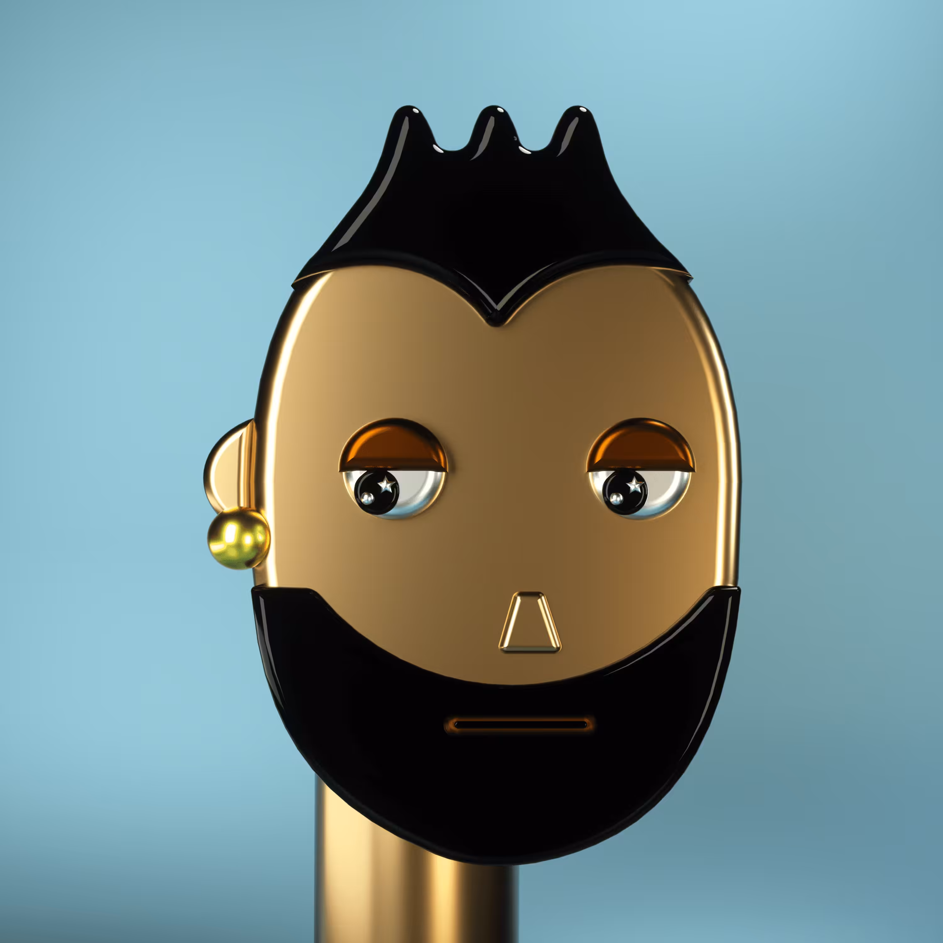 3D Chrome Punks: 3D Chrome Punk #0531