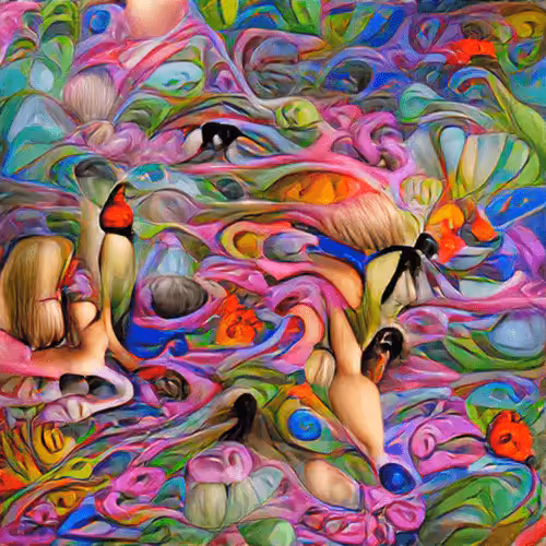 Collection "My Dreams": #85 - In the swamp