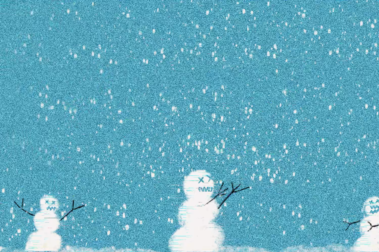 Glitch Snowmen
