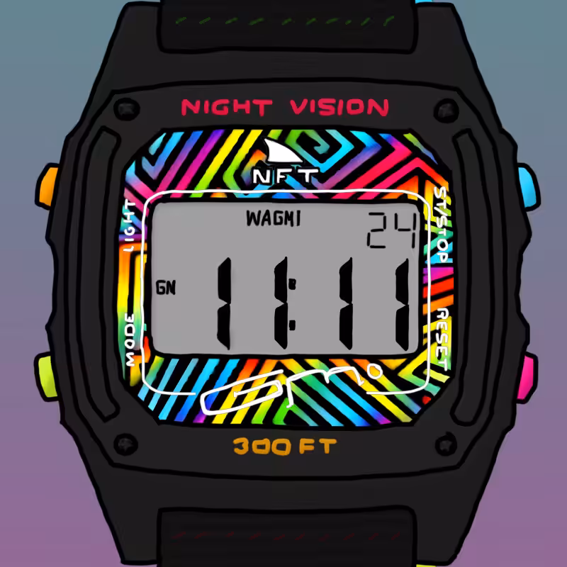 Make a Wish NFT Watch - Colorway #2