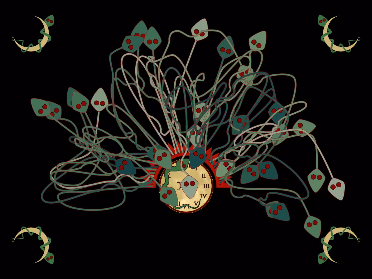 Hydra Clock