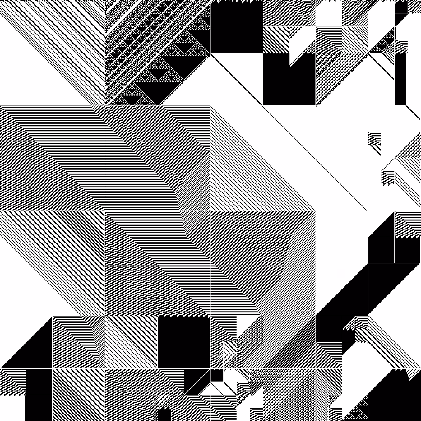 RULES (for Elementary Cellular Automata) #34