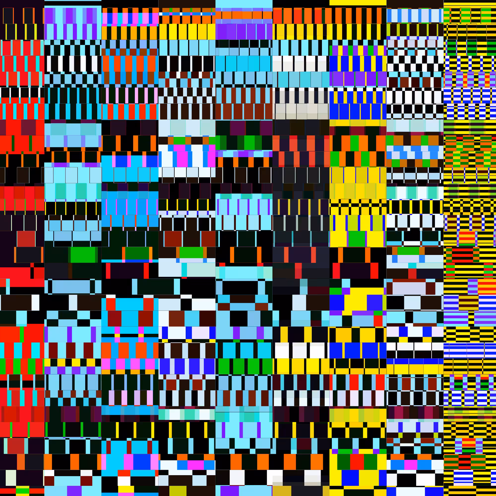 Glitchometry Stripes #5