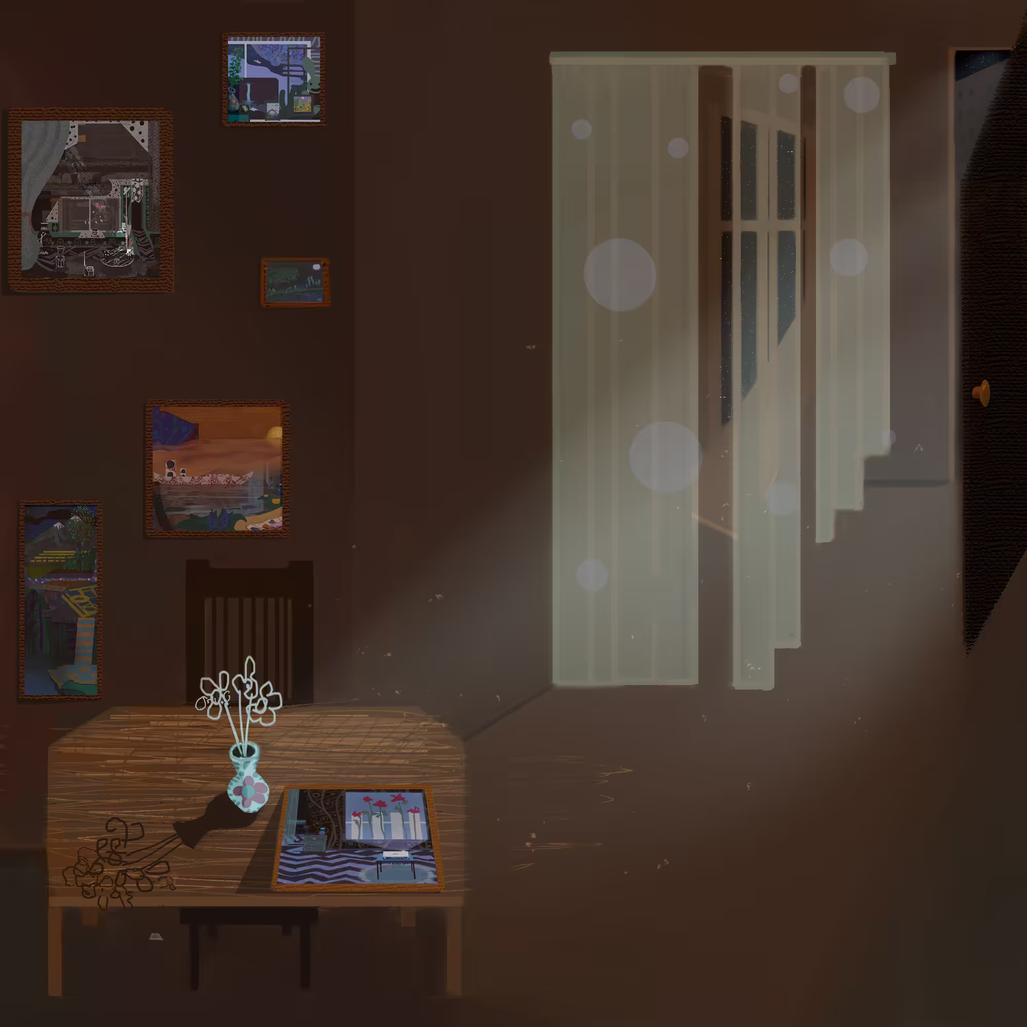The art of light touches