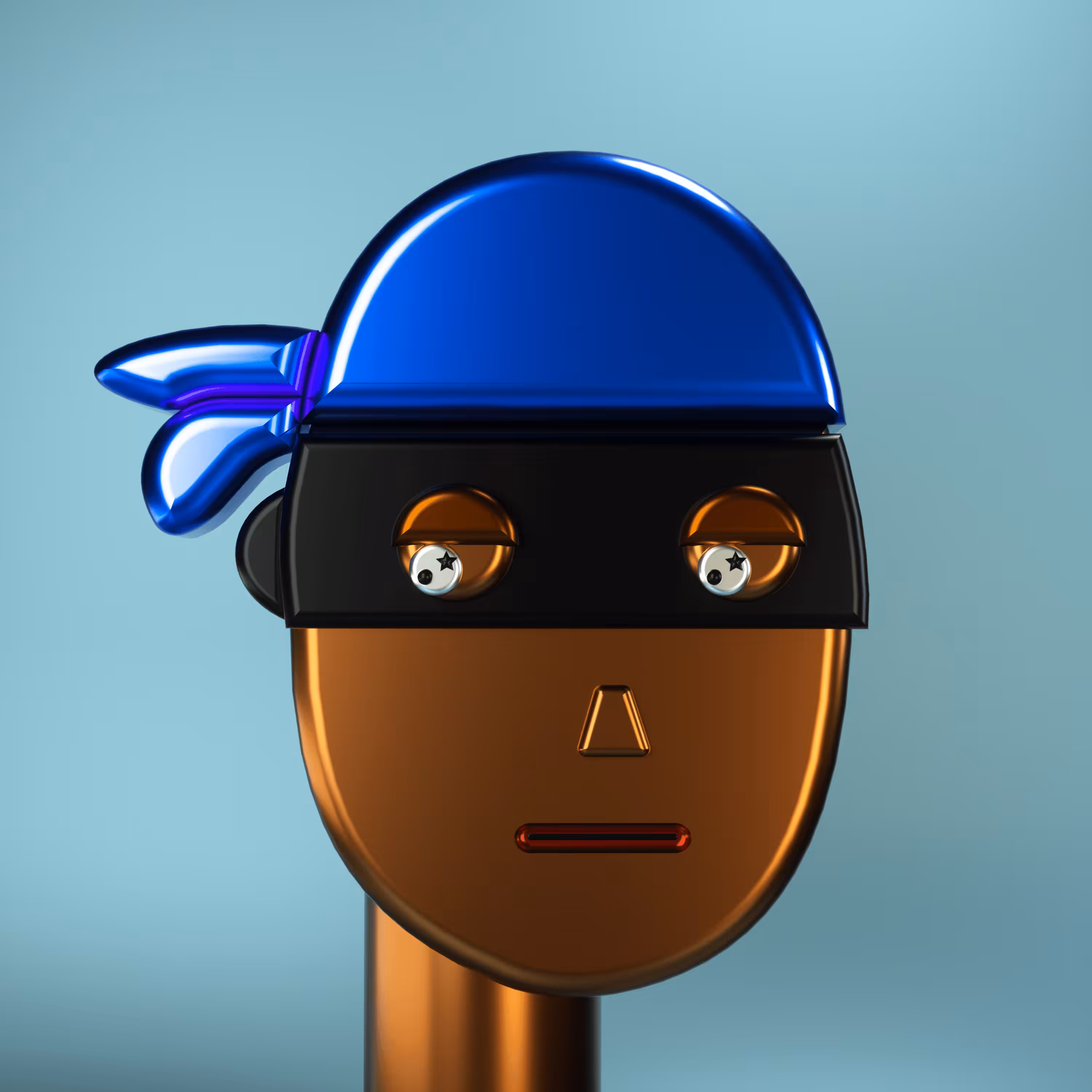 3D Chrome Punk #0310