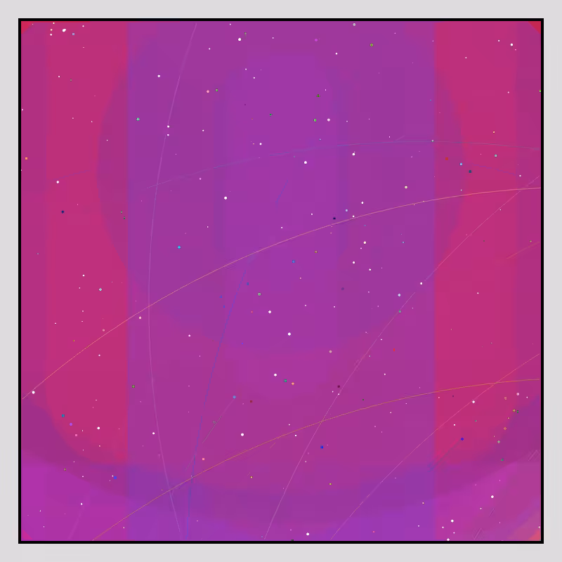 Color Field Starry B #134