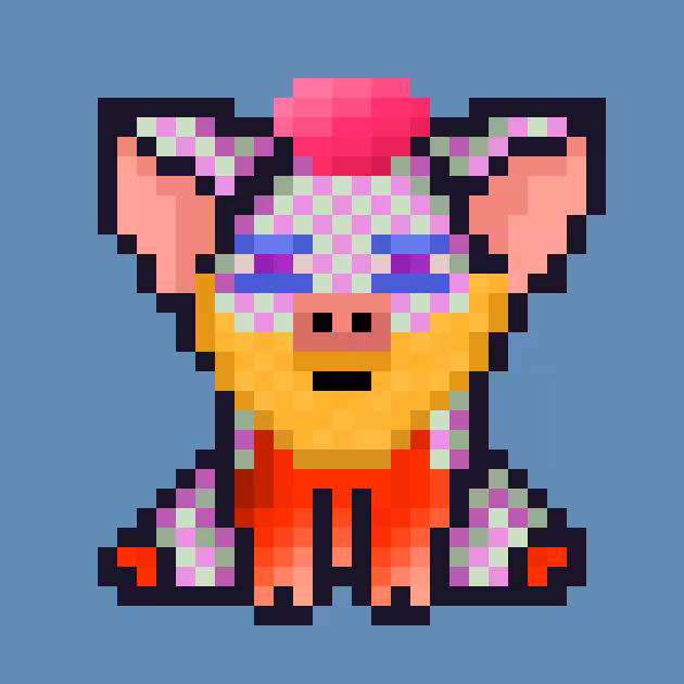 Punk Pig #00130