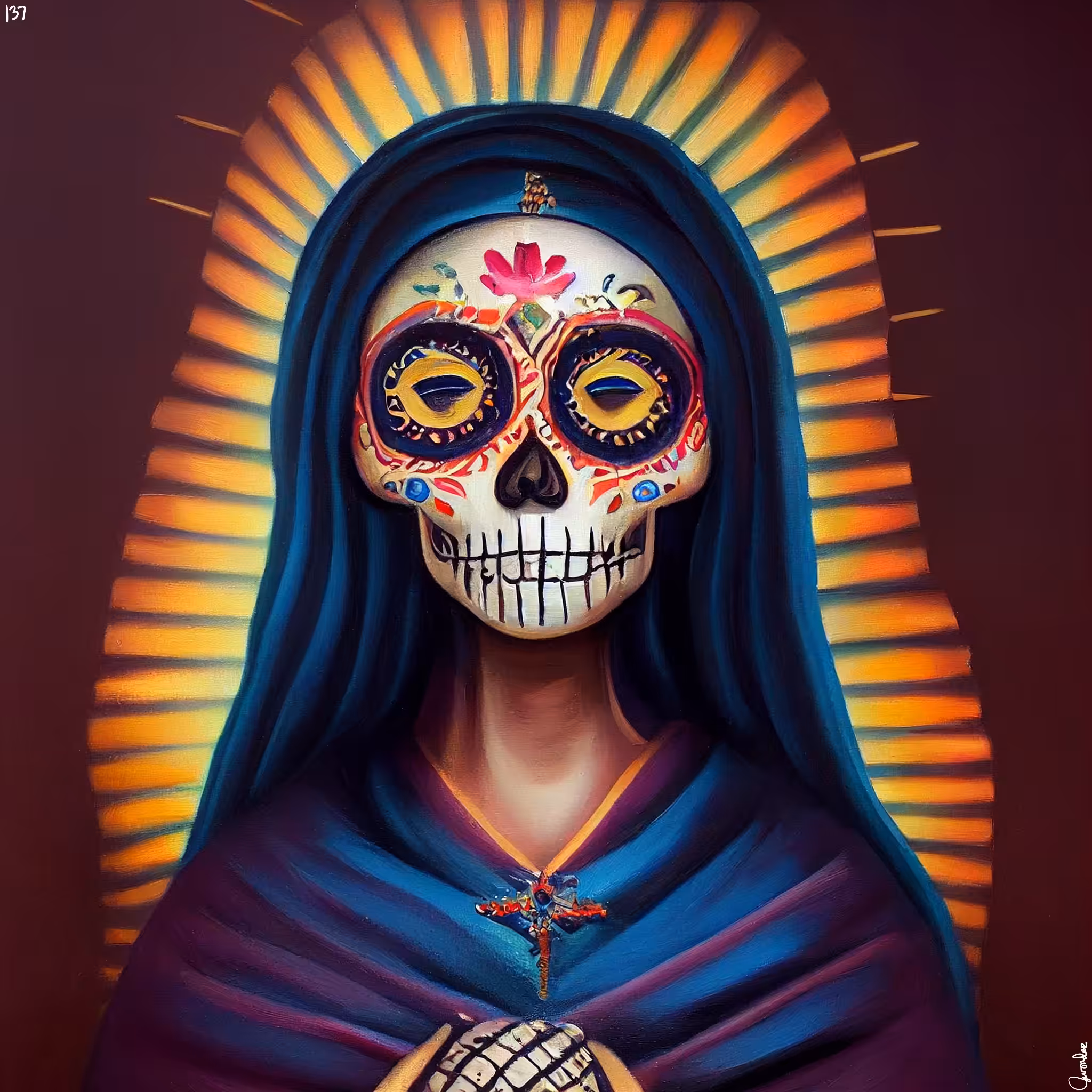 sugar skull #137