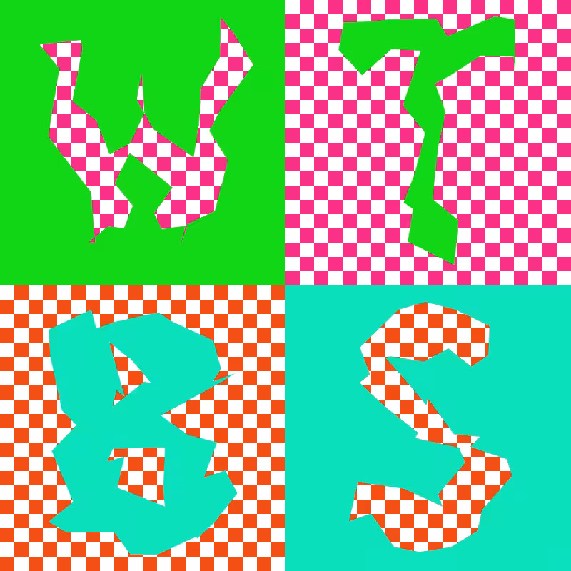 Waiting To Be Signed Logo with Wobbles #361