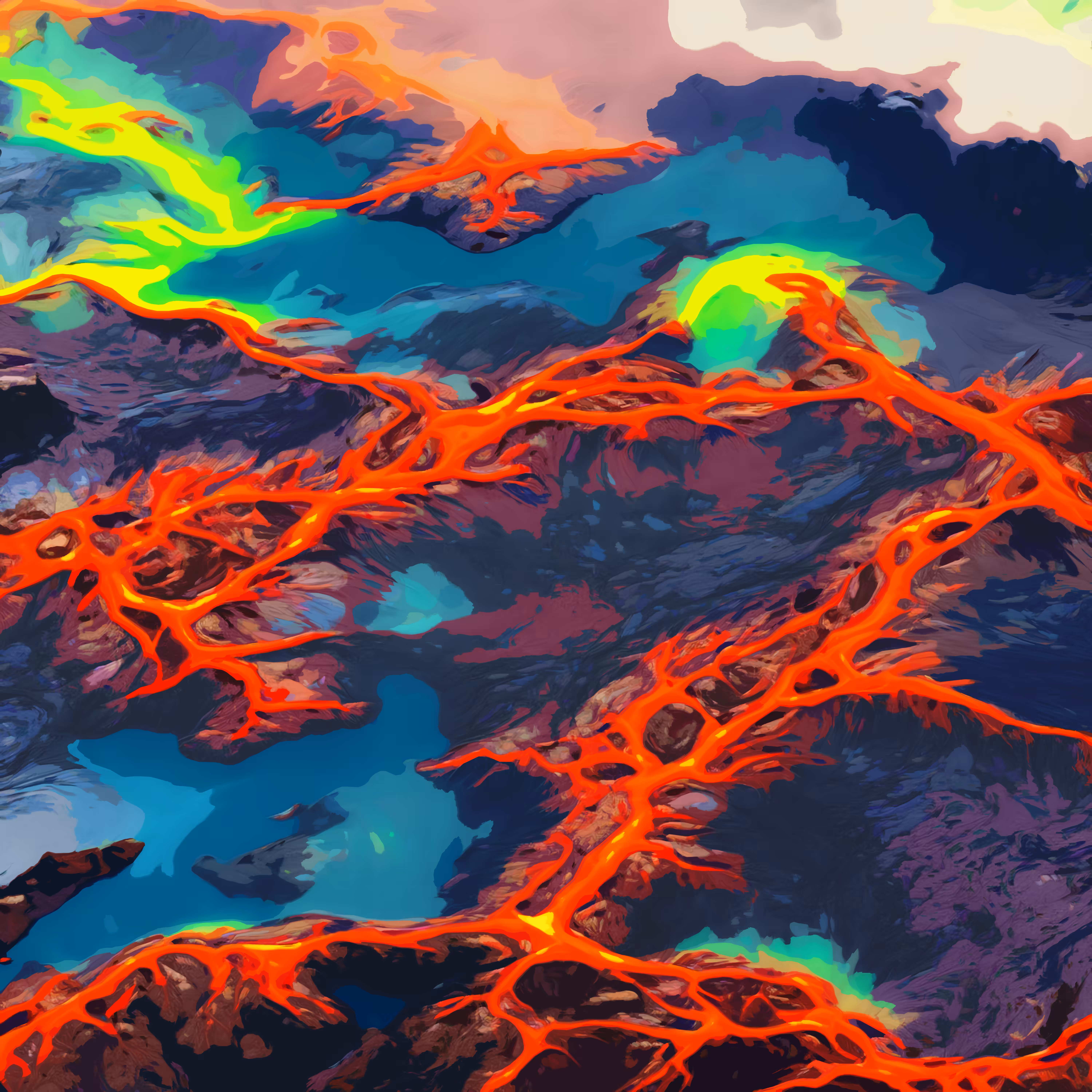 Lava Flow of Thoughts