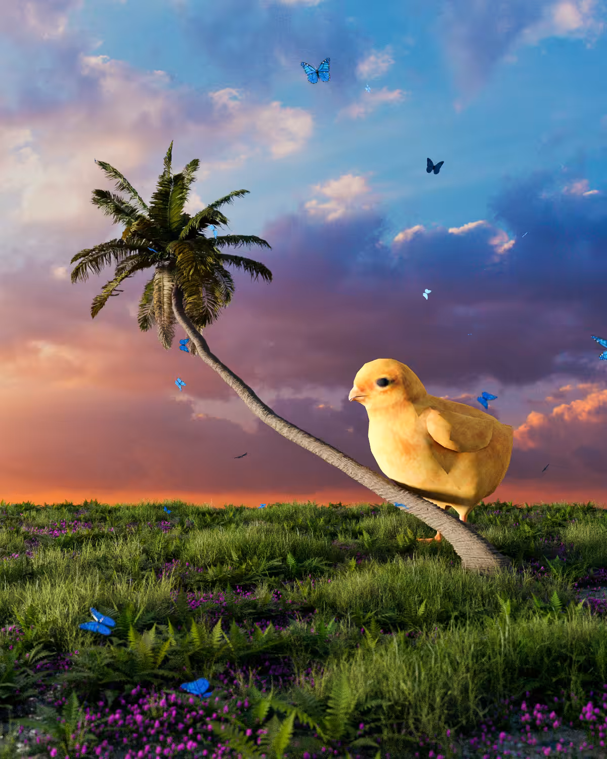 garden of chick-HEN