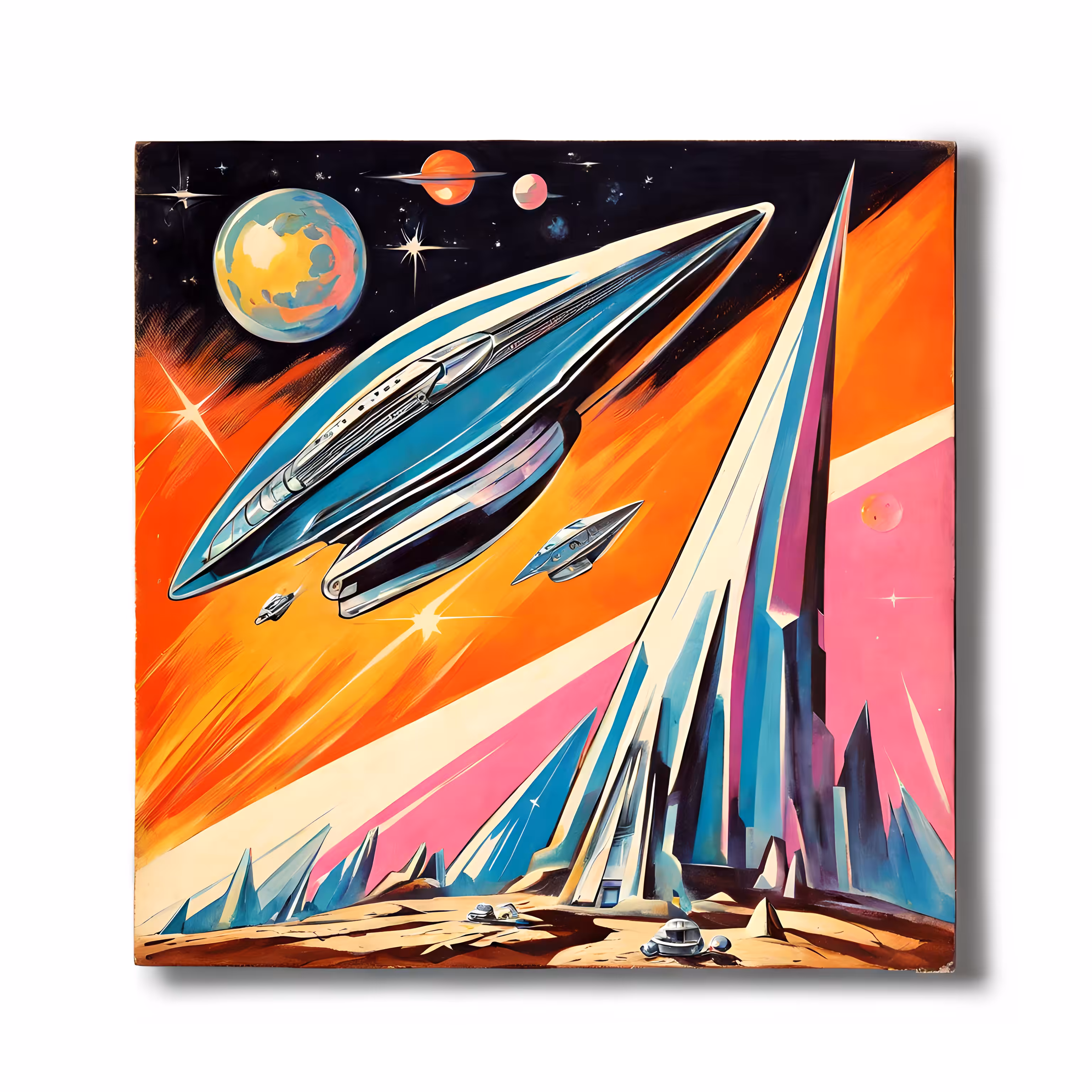 Wish You Were Here: Retro Rockets #4