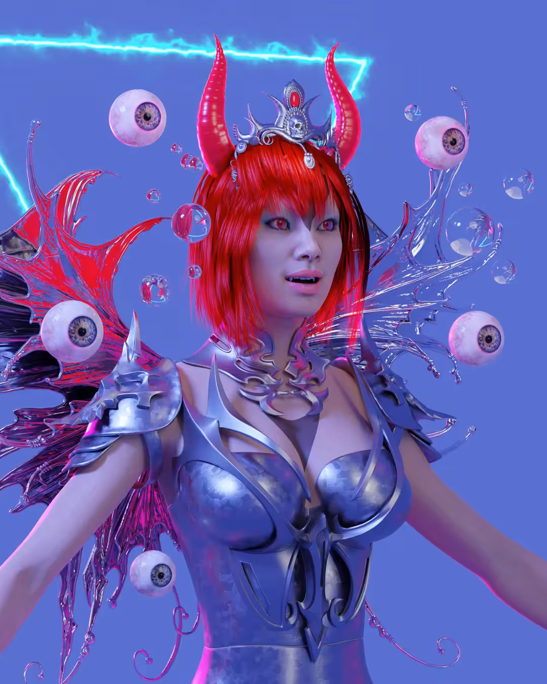 Red Warrior Goddess