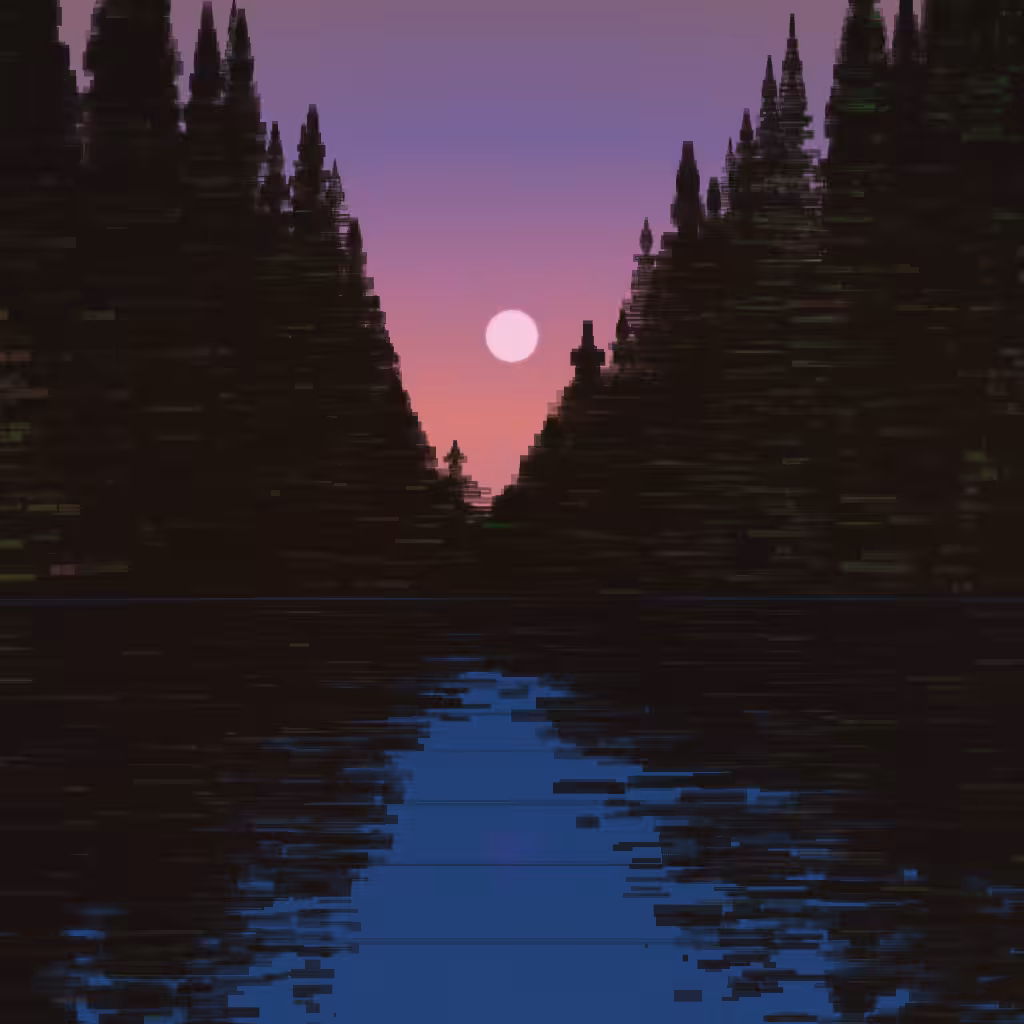 trees.on.lake #4