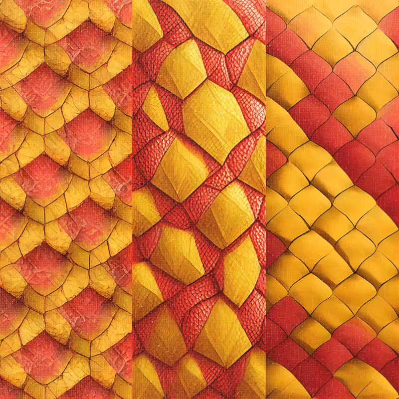 AI Dragon Texture #2