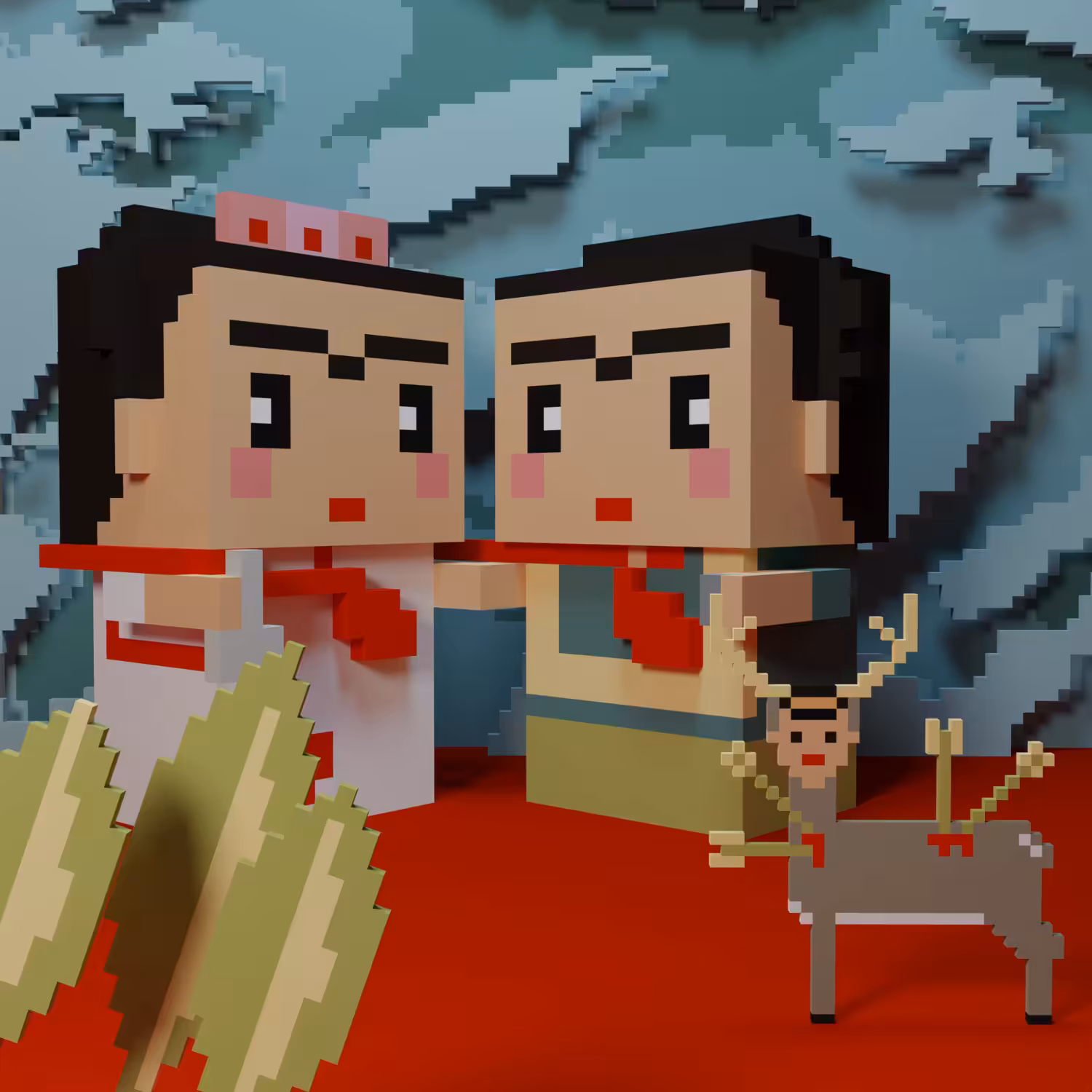 Cubie Love Art #3 Frida