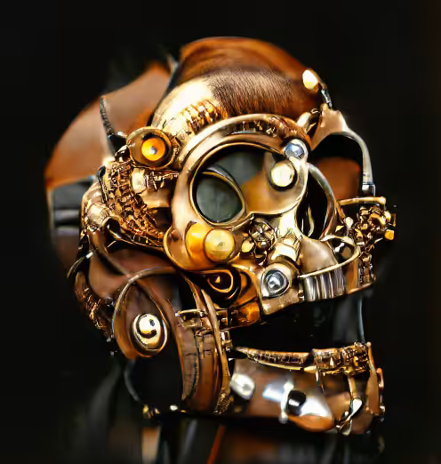 Skull steampunk #3