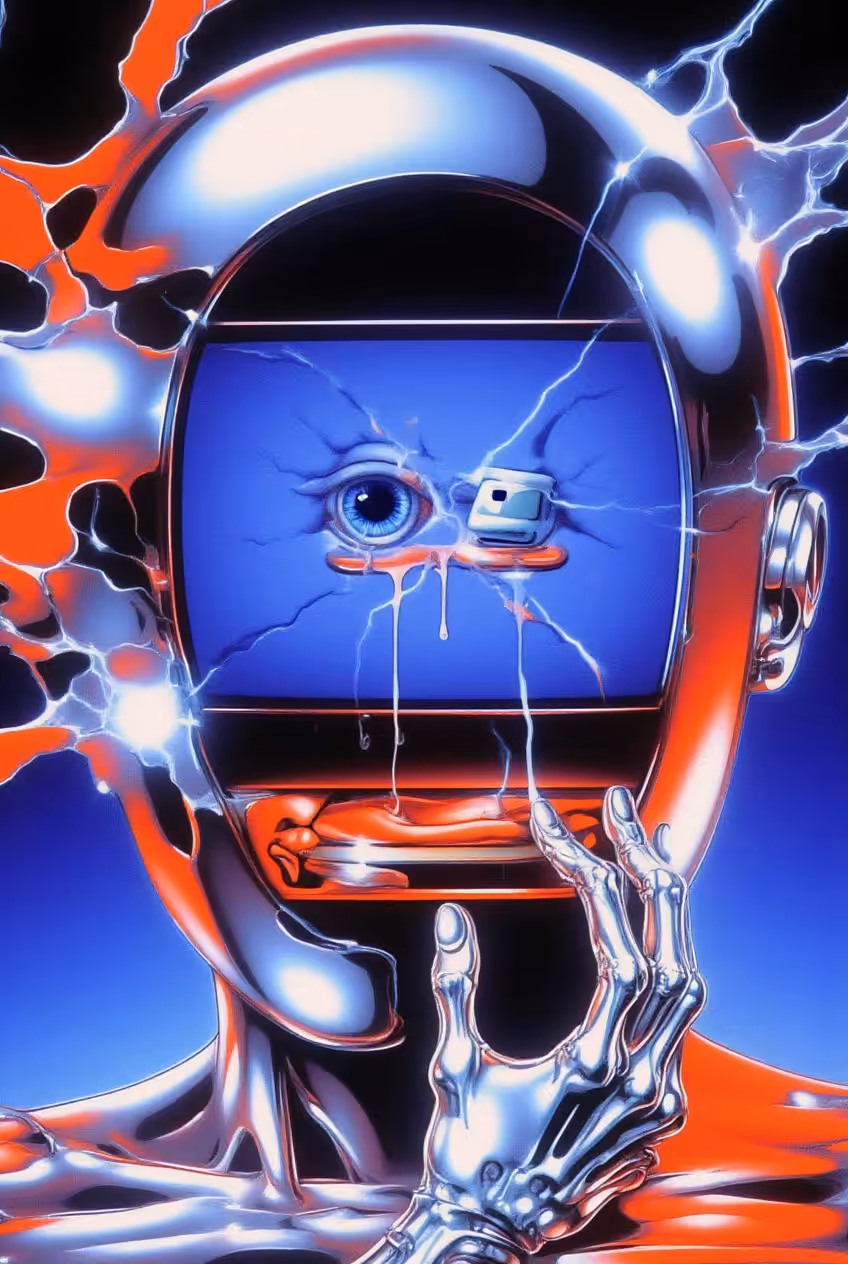 Computer dreams in the imaginary univers