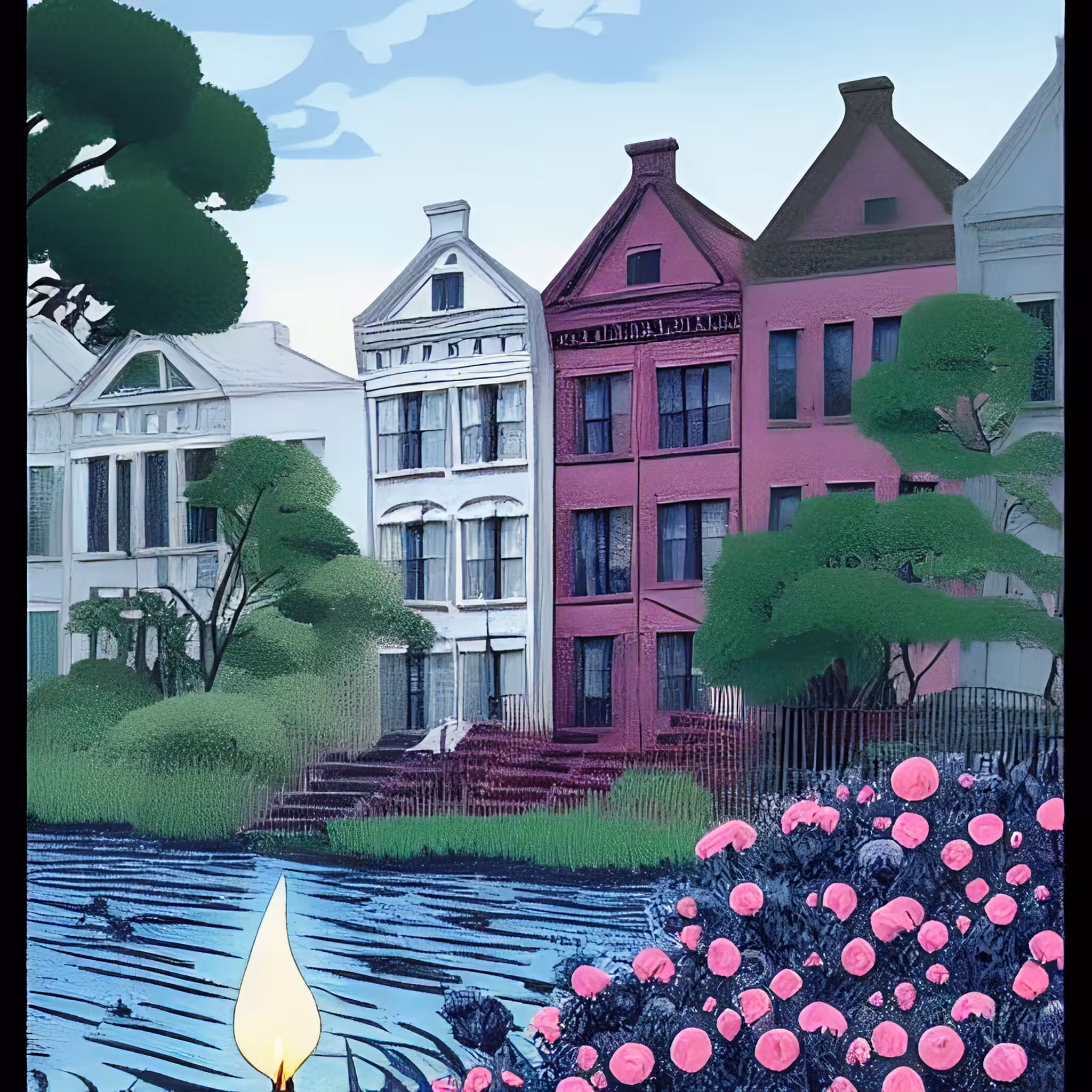 Fairy tale neighborhood.