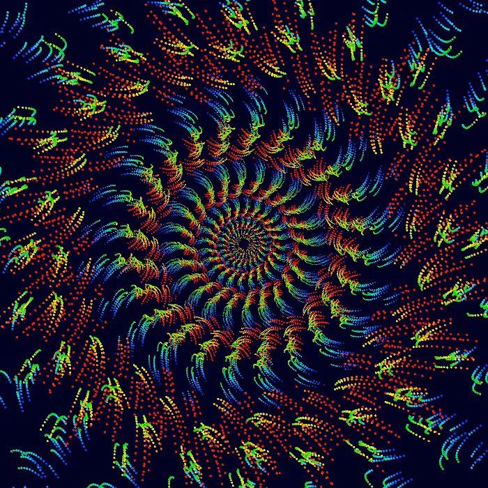 Dotted Scatter Pattern #001