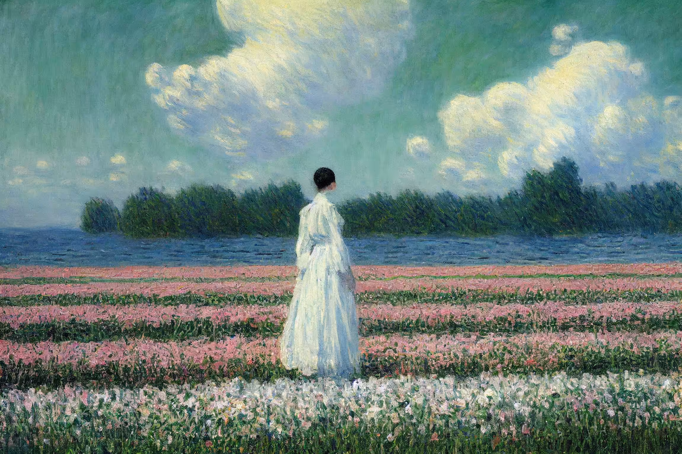 In a Field of Flowers