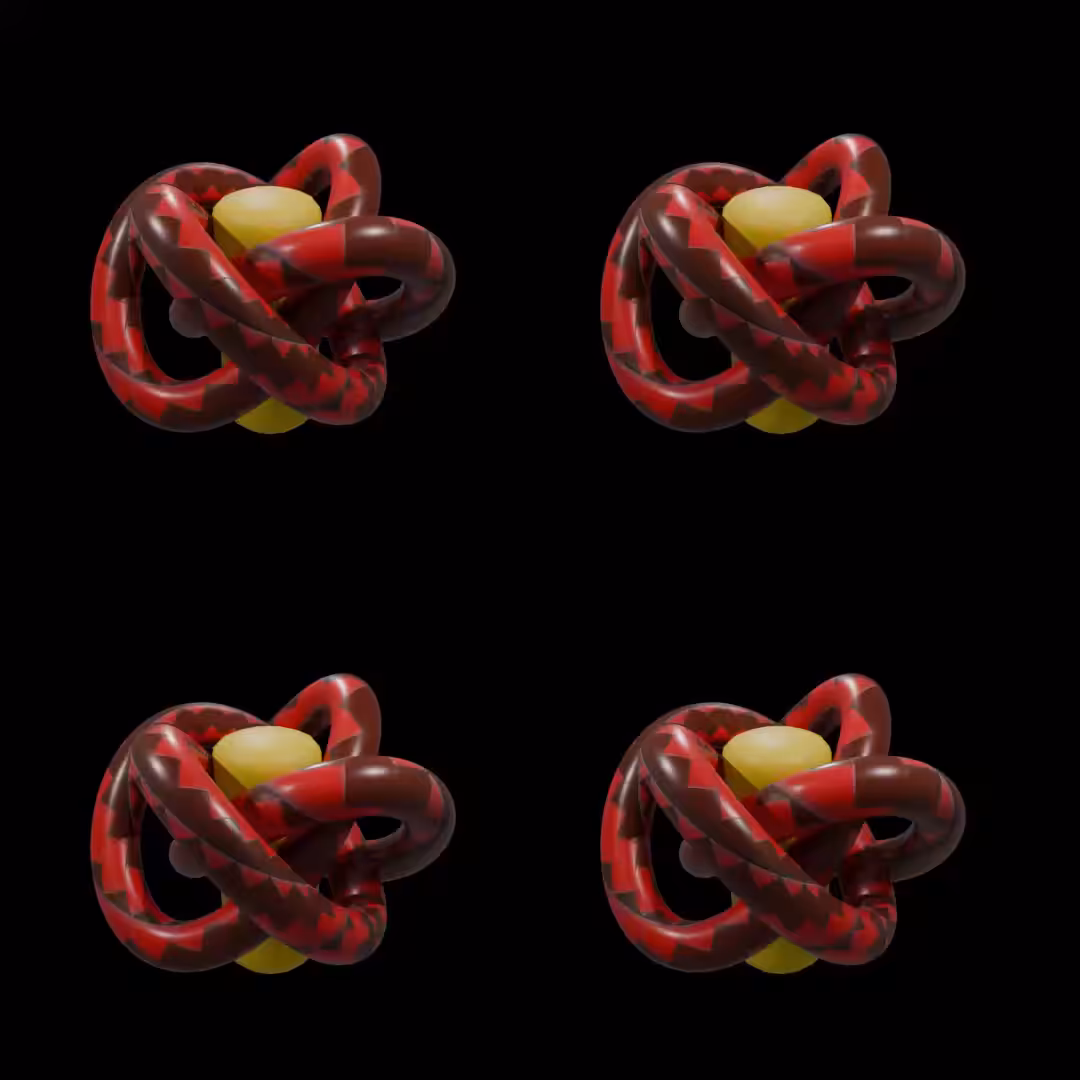 Red and yellow Toruses