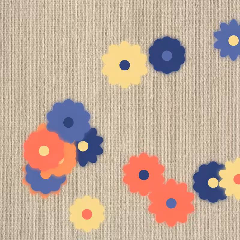 Blooming canvas #3