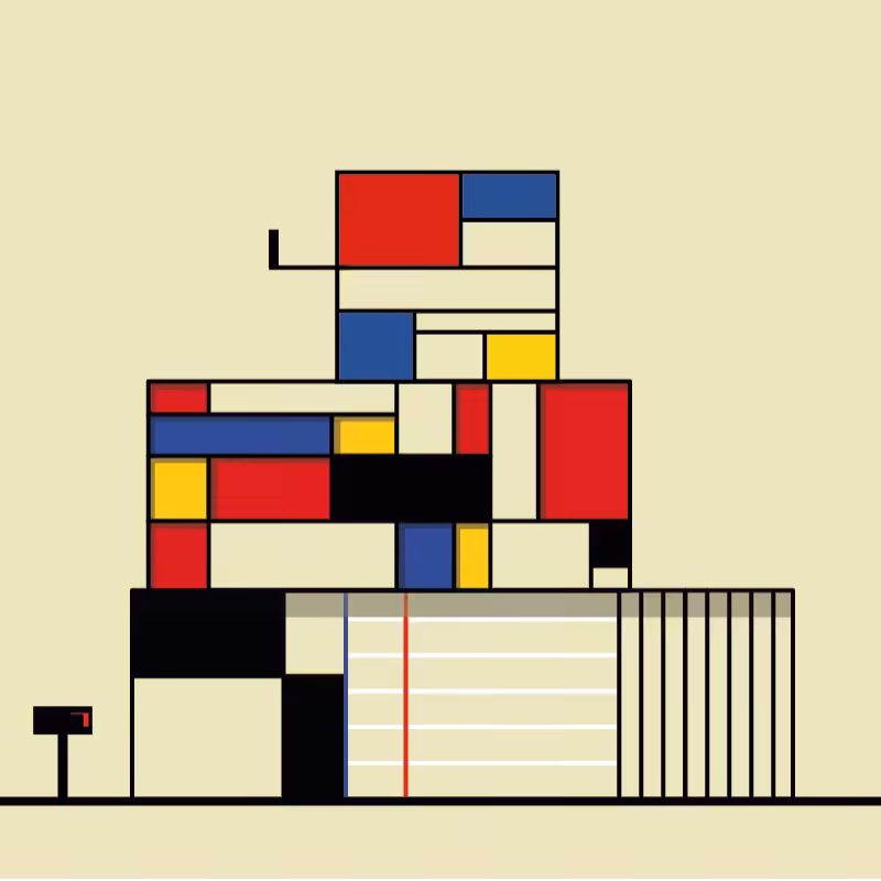 The Mondrian’s Houses #16