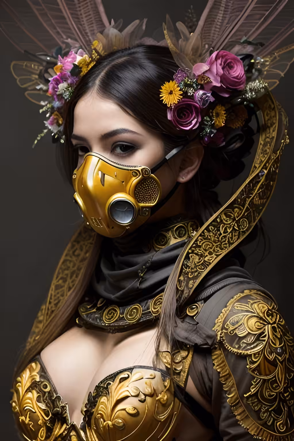Ai Girls: Girl and toxic planet 