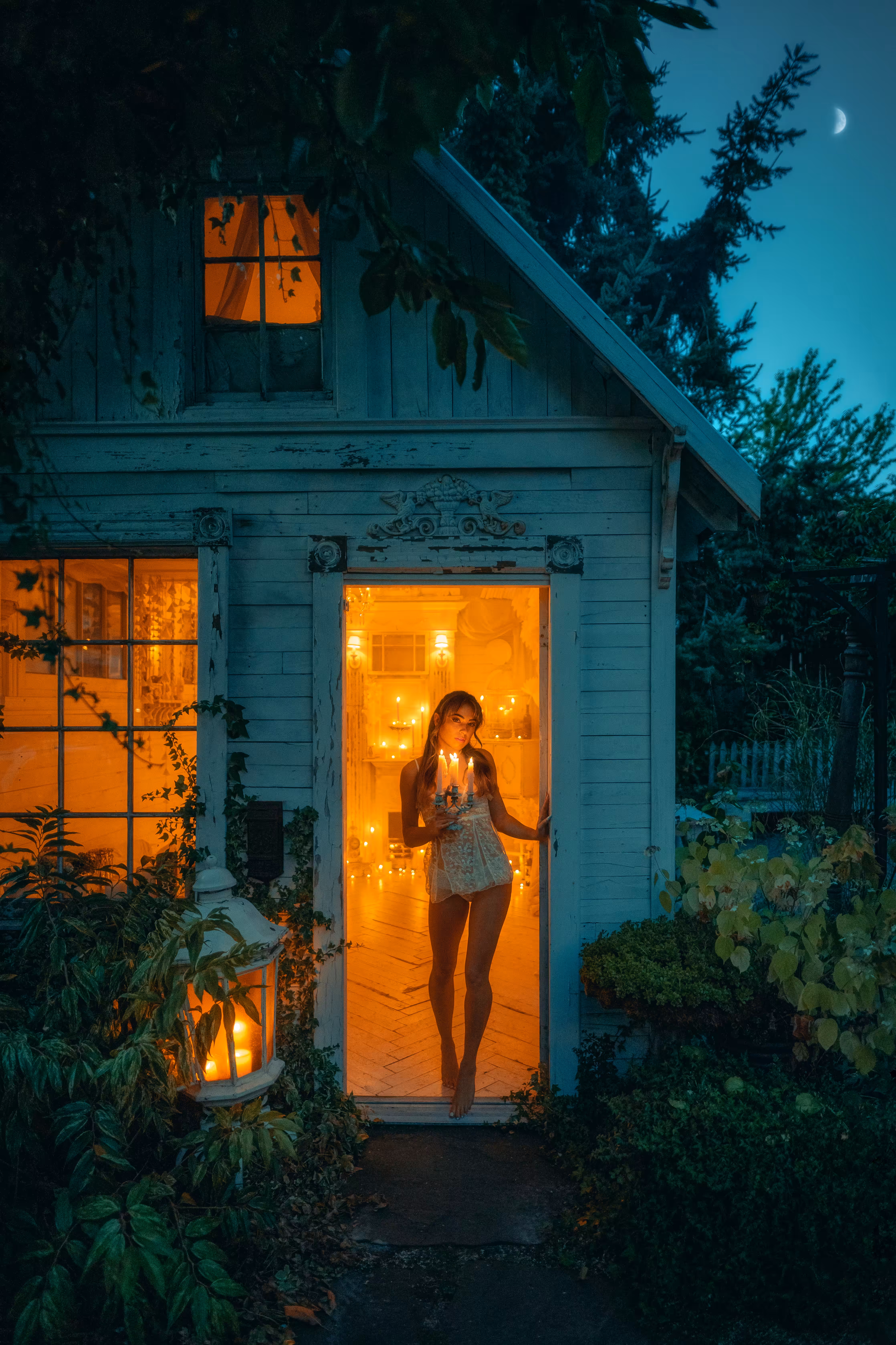 at the threshold