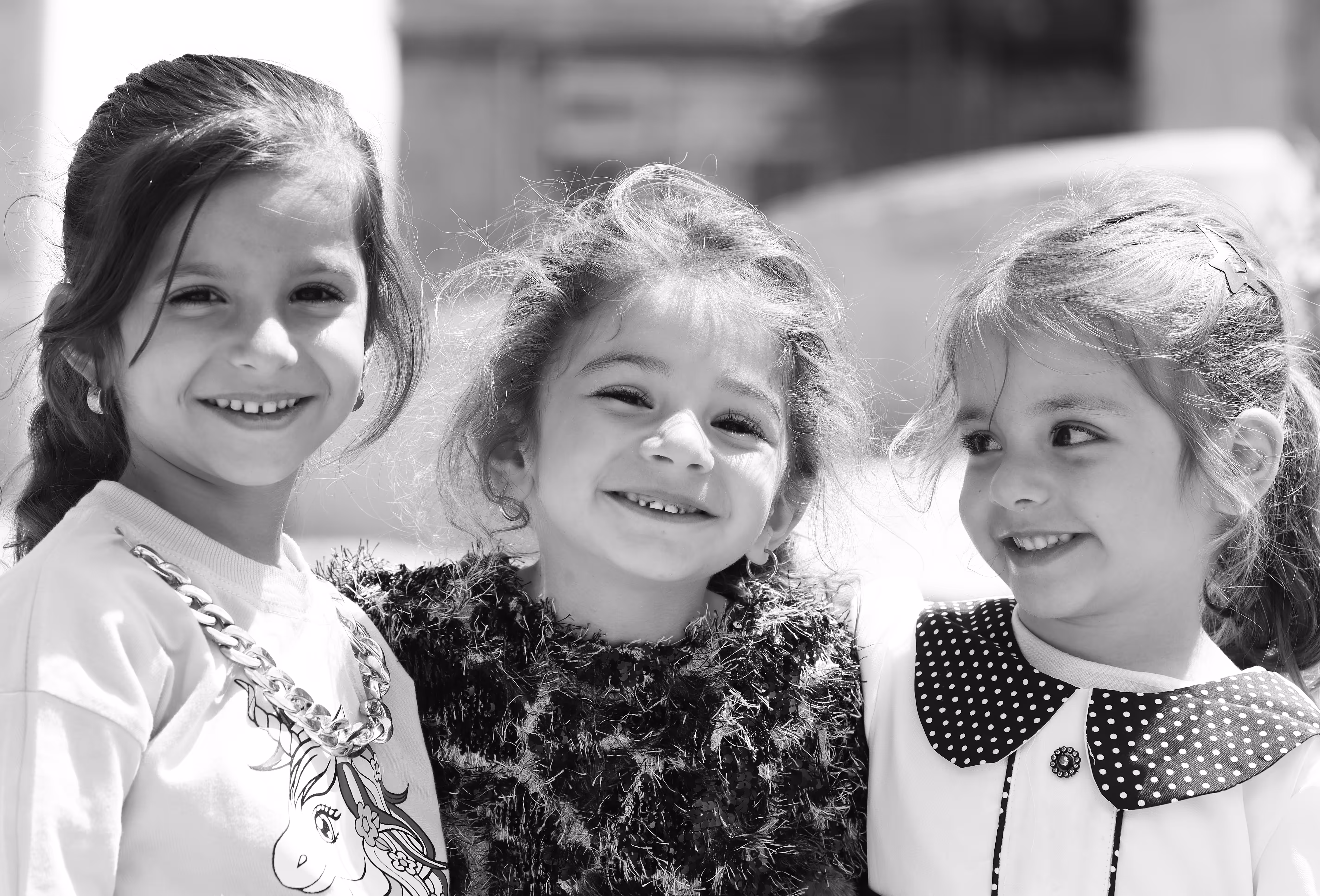 Three smiles