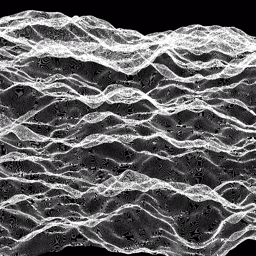 Digital Sheer Fabric #27