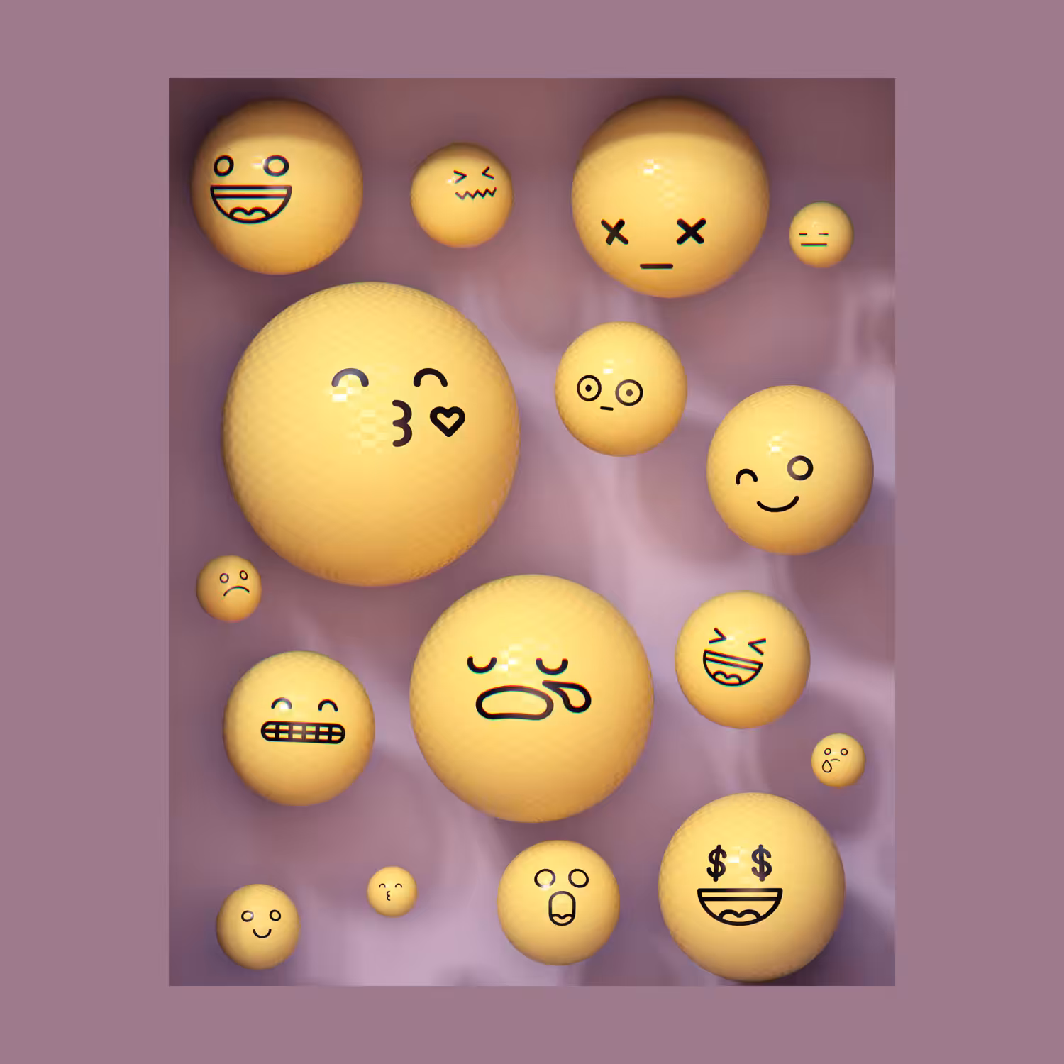 Overflowing emotions