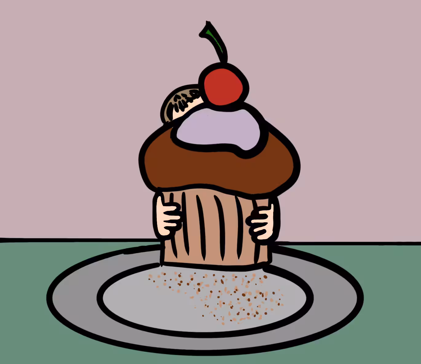 #036 Kids Eating Normal-Sized Food - The Cupcake