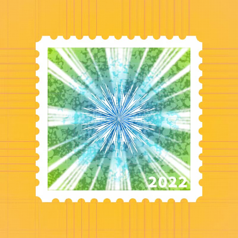 Snowflake stamp #7