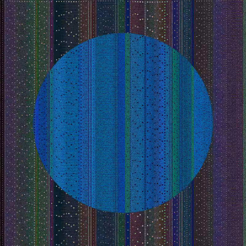 Columns & circle #8