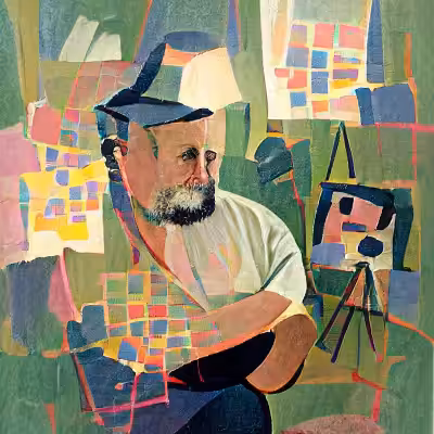 Portrait of Ad Reinhardt