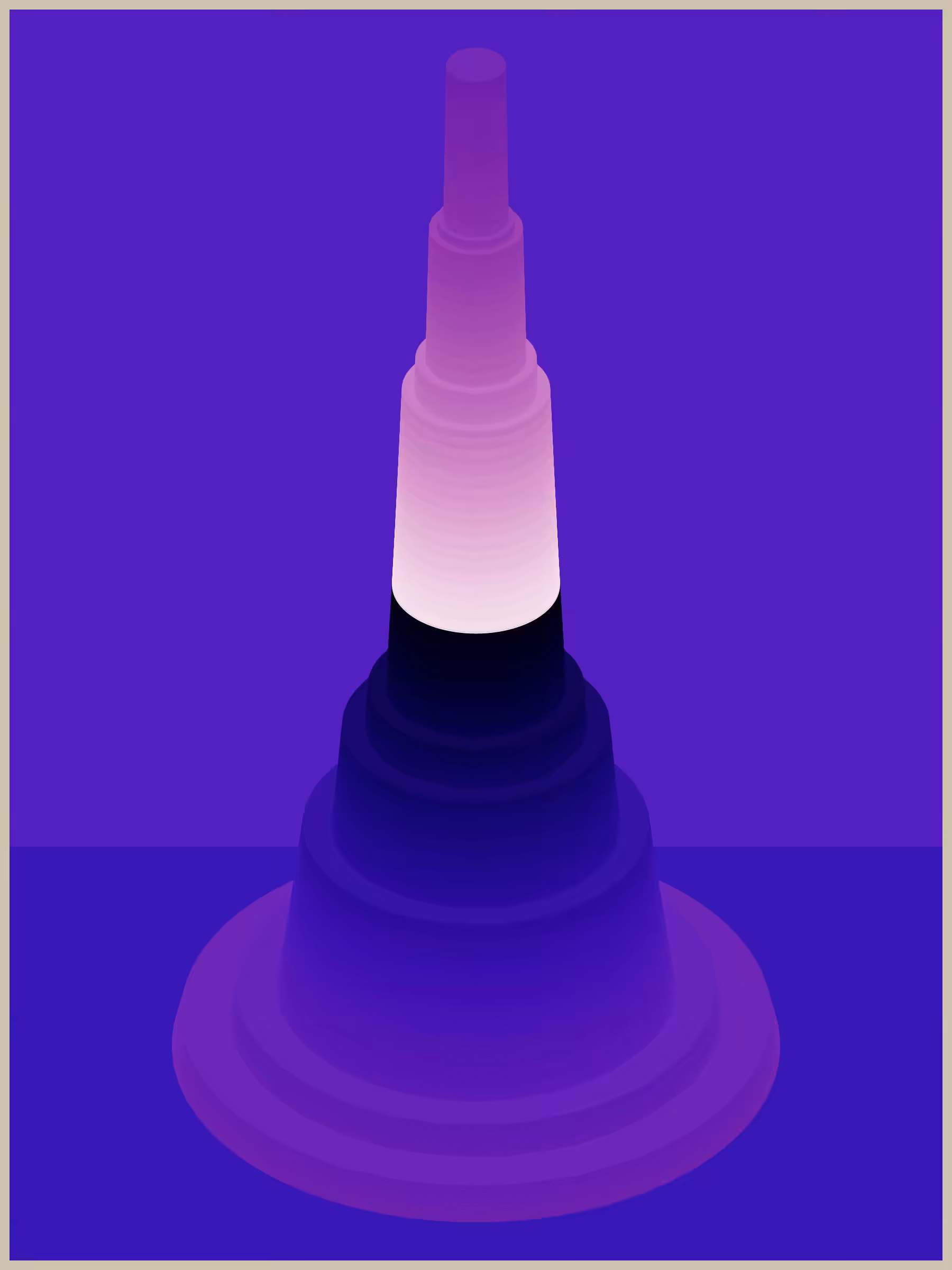 Spire (Bokashi Cone) #9