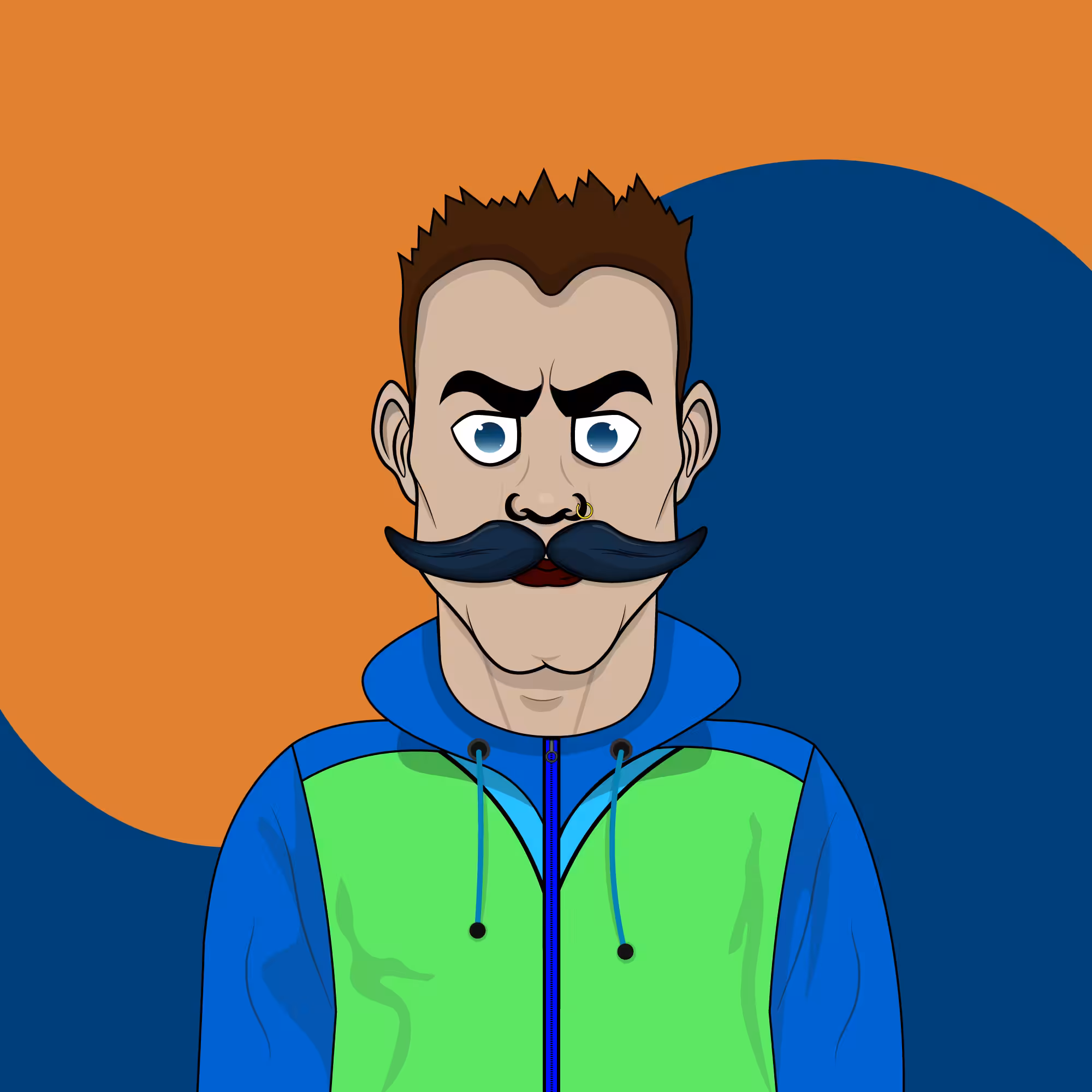 Mustachioed #41