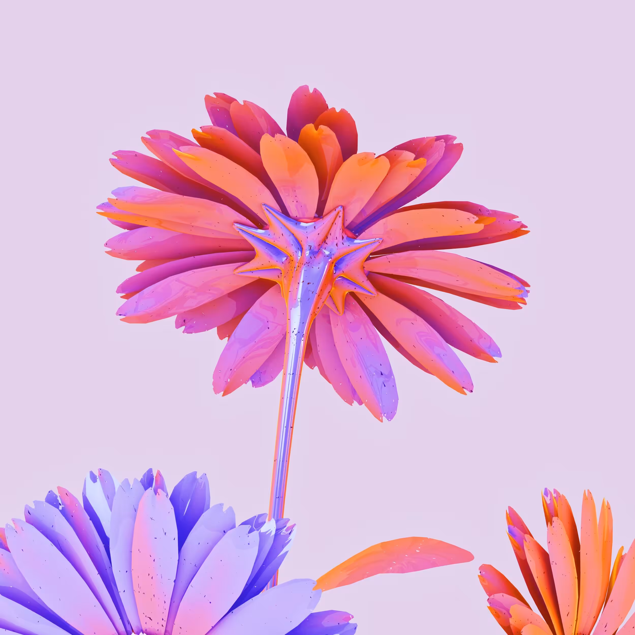 Iridescent Flowers