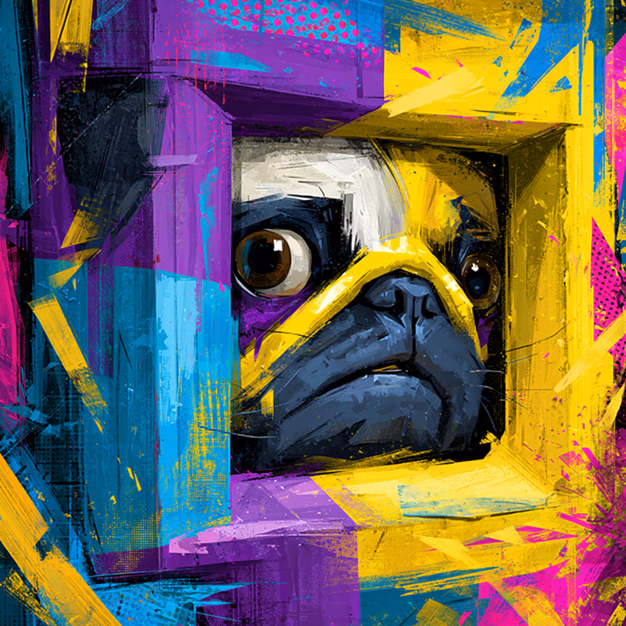Scattered Pugs: Square Pugness #2