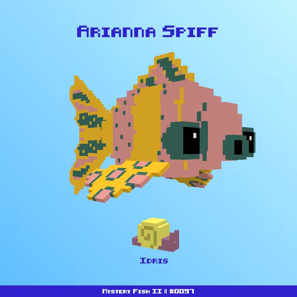 Arianna Spiff :: Mystery Fish 0097/1000