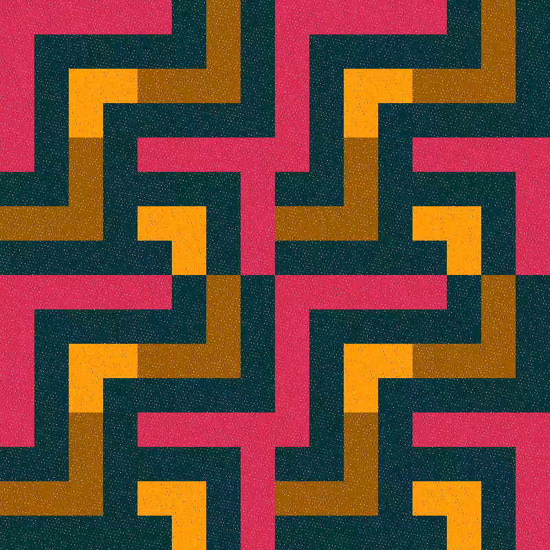 Regular Tile painting #208