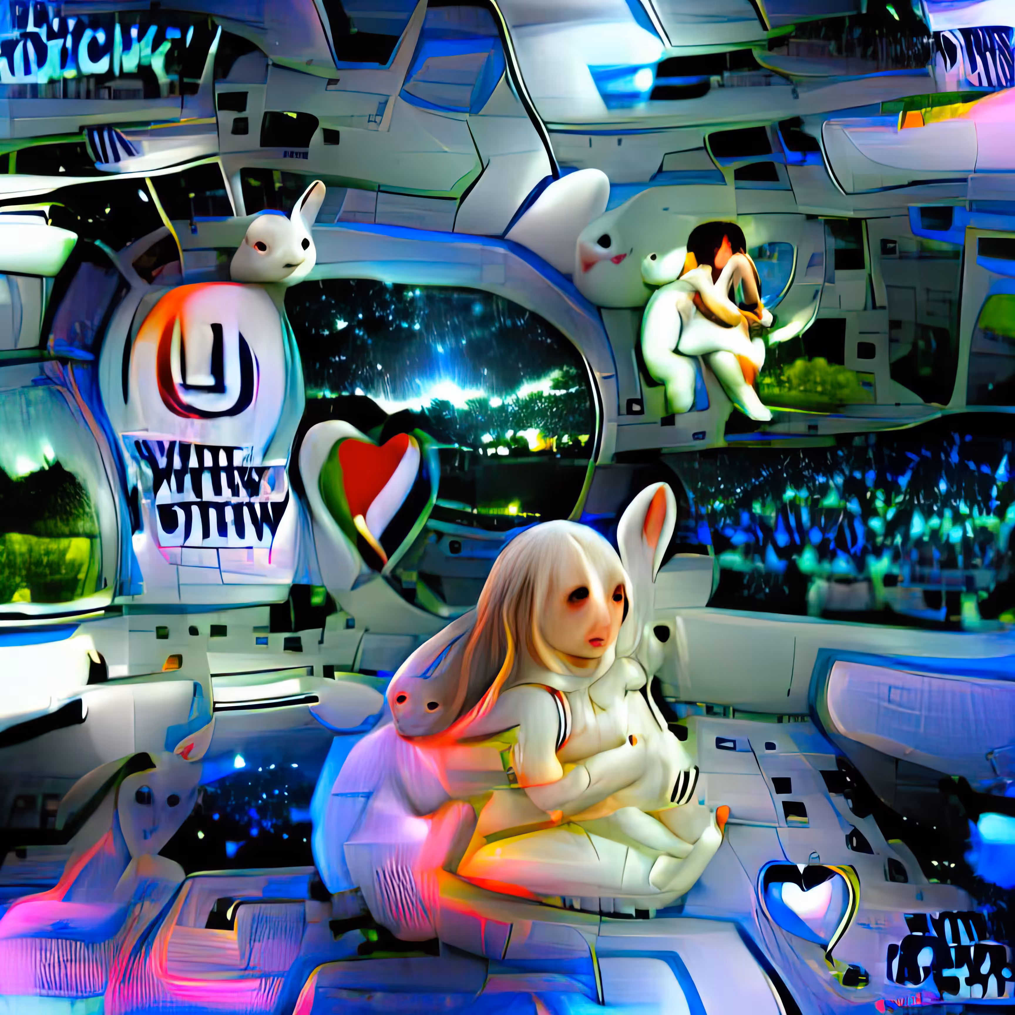 Interstellar Travel with Lucky Space Rabbit
