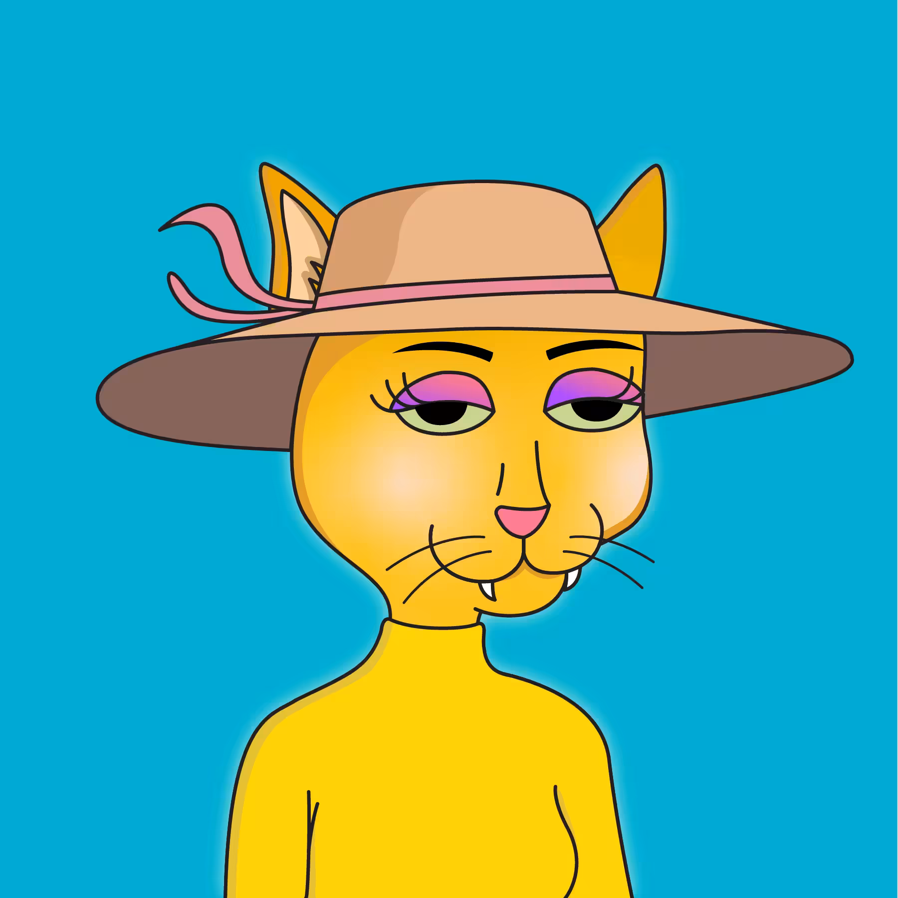 Girl Cat #6