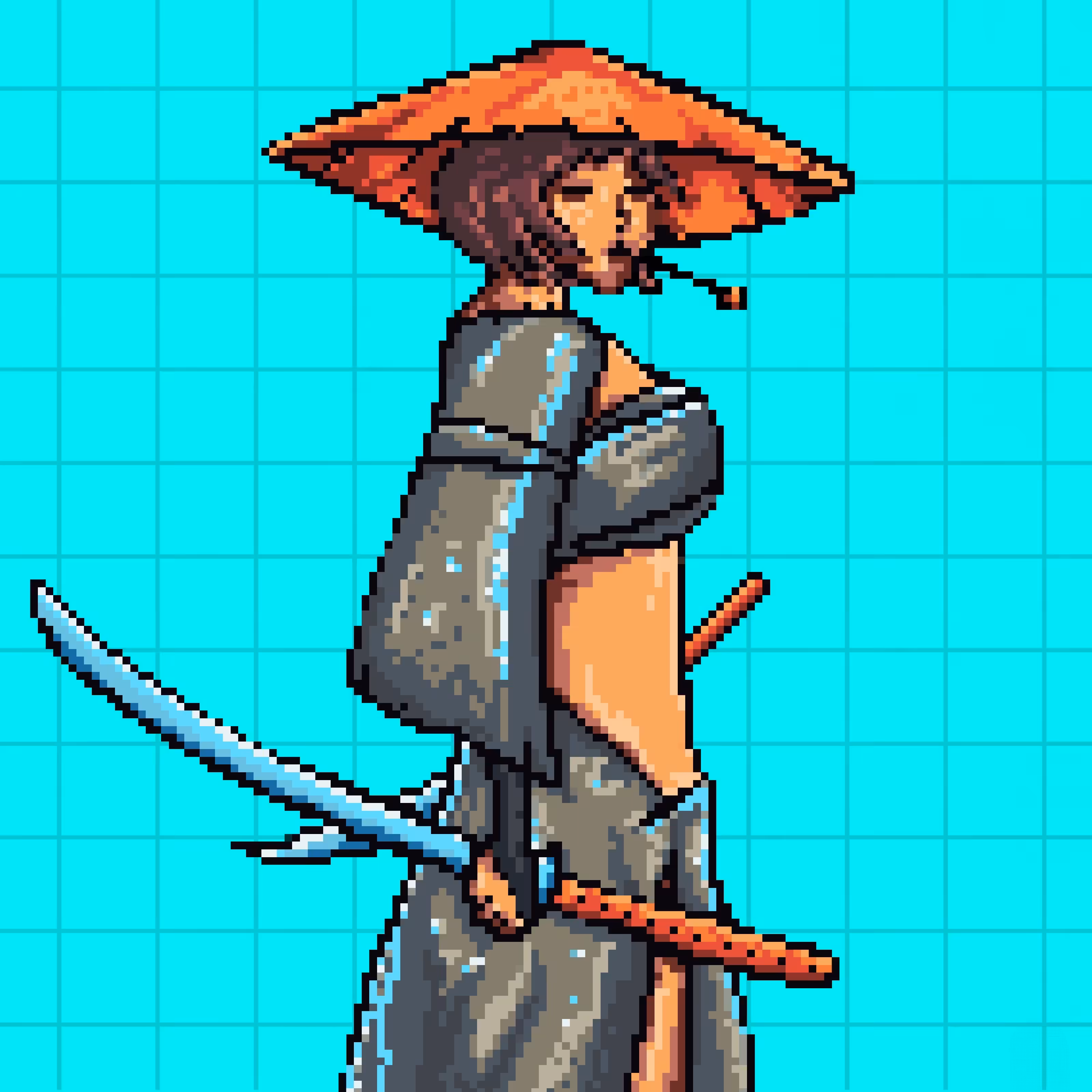 SamuraiPixel#0003 Blue Series